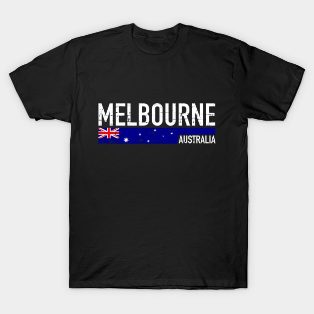 Melbourne Australia T-Shirt by Designzz